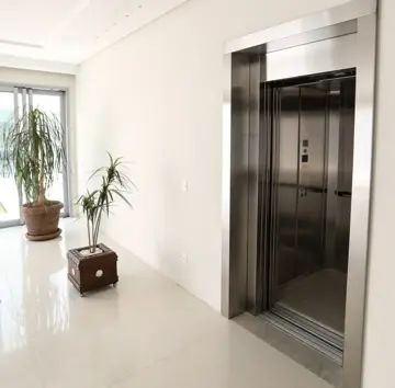 Cabine de elevador predial em aço inox